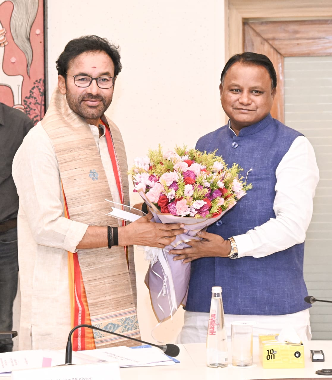 CM Mohan Majhi, Union Minister G. Kishan Reddy Discuss Strengthening Odisha&rsquo;s Mining Sector